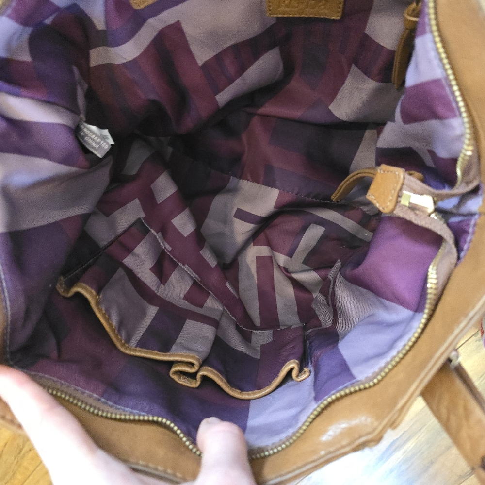 Kooba leather tote with tassel - Picture 10 of 12